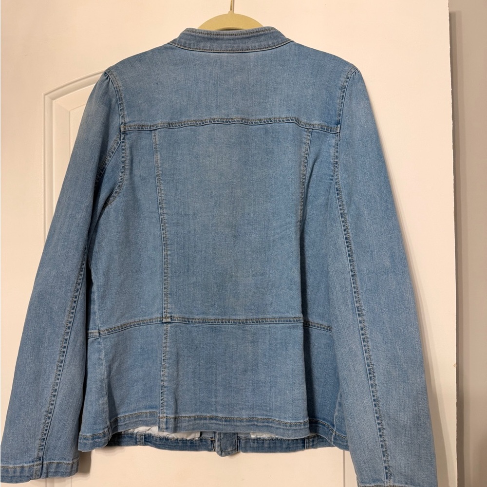 Talbots Light Blue Jean Jacket - Picture 5 of 5